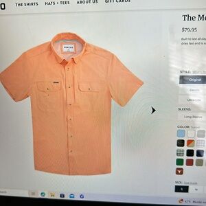 Poncho Men’s Medium Shirt